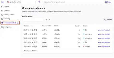 View the Conversation History