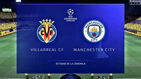 A Villarreal-Manchester City Bajnoki Összecsapás: Elemezve a taktikai csatákat és kulcsfontosságú pillanatokat