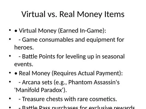 Virtual and Real Money Play