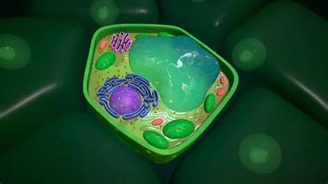 Visualize the structure of a plant cell