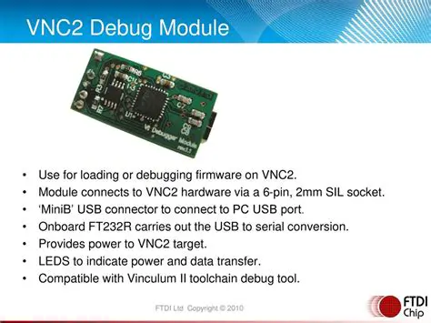 VNC2 Debug Interface Support