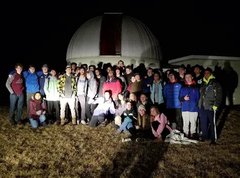 Volunteering with a local astronomy club
