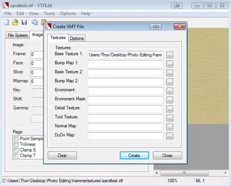 VTF and VMT File Conversion