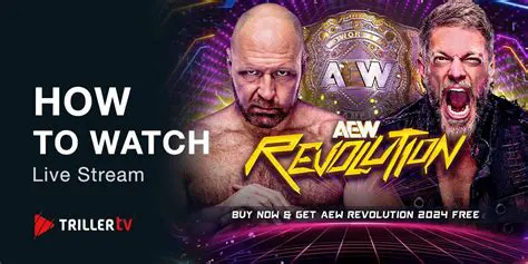 Watch AEW Revolution 2025 LIVE STREAMS FREE ON TV Channel 9 March 2025