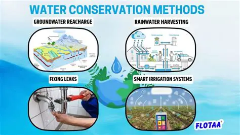 Water conservation strategies