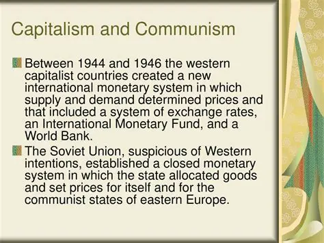 Western Europe was more capitalist