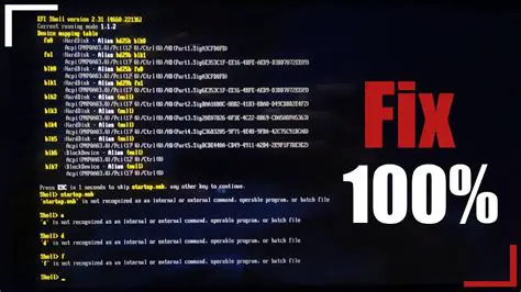 Unveiling the EFI Shell Version: A Comprehensive Guide