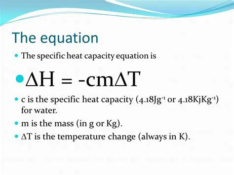 Why Change in Specific Heat is Used to Measure Heat