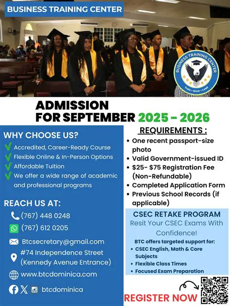 Wide range of academic programs