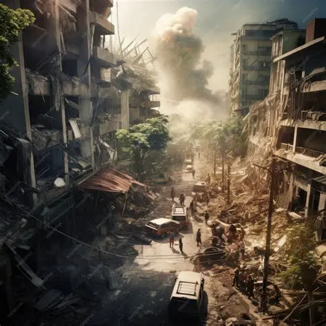 Widespread Destruction and Mass Casualties