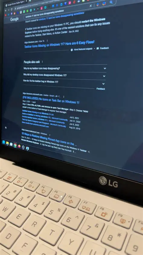 Windows Elements Disappearing