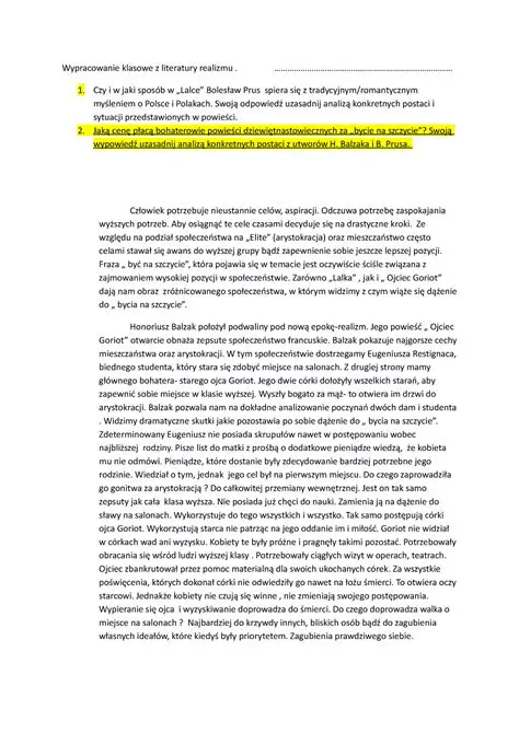 Wnioski z przemiany Archibalda