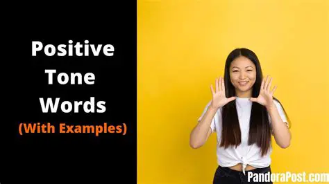 Word Choices that Create the Tone