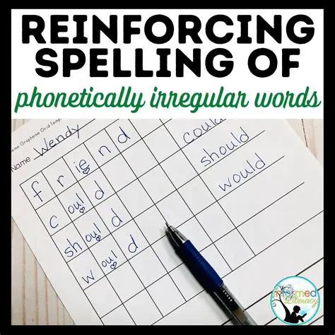 Words that Do Not Require a Spelling Change
