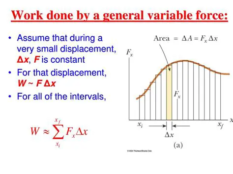 Work Done by a Variable Force