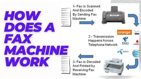 Working Principle of Fax Machines