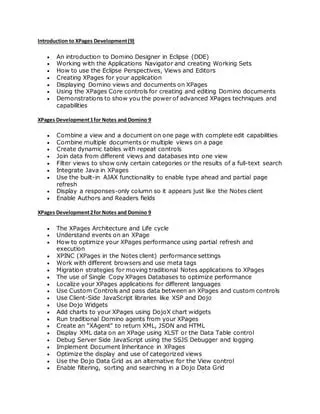 Working with the Applications Navigator and creating Working Sets