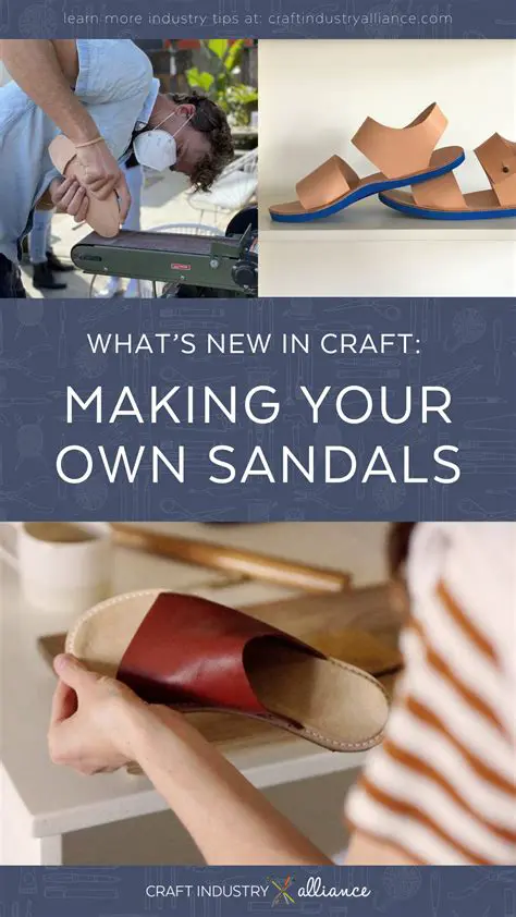 Workshop and Making Sandals