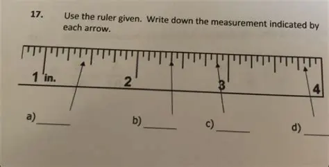 Write down the given measurement
