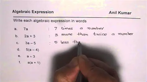 Writing an Expression for the Cost