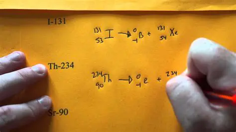 Writing Beta Decay Equations for Given Nuclides
