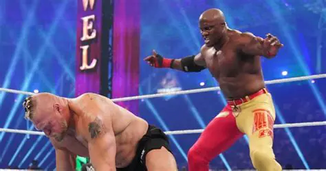 WWE Wrestlemania 39: The Epic Clash of Bobby Lashley vs. Brock Lesnar in 2023
