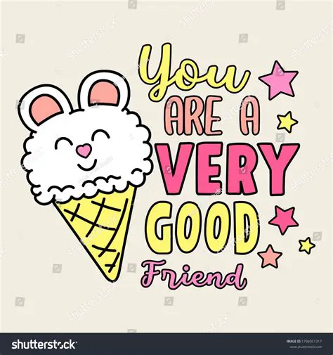 You are a very good friend