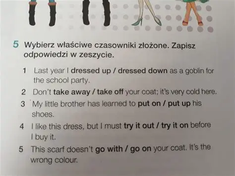 Zapisz odpowiedzi w zeszycie