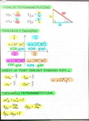 Zastosowania funkcji trygonometrycznych