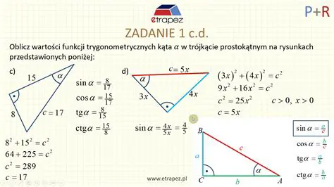 Zastosowanie Prawa Kosynusa